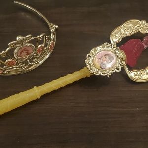 Princess tiara and wand